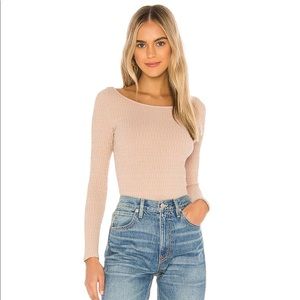 Free People - glitter bodysuit